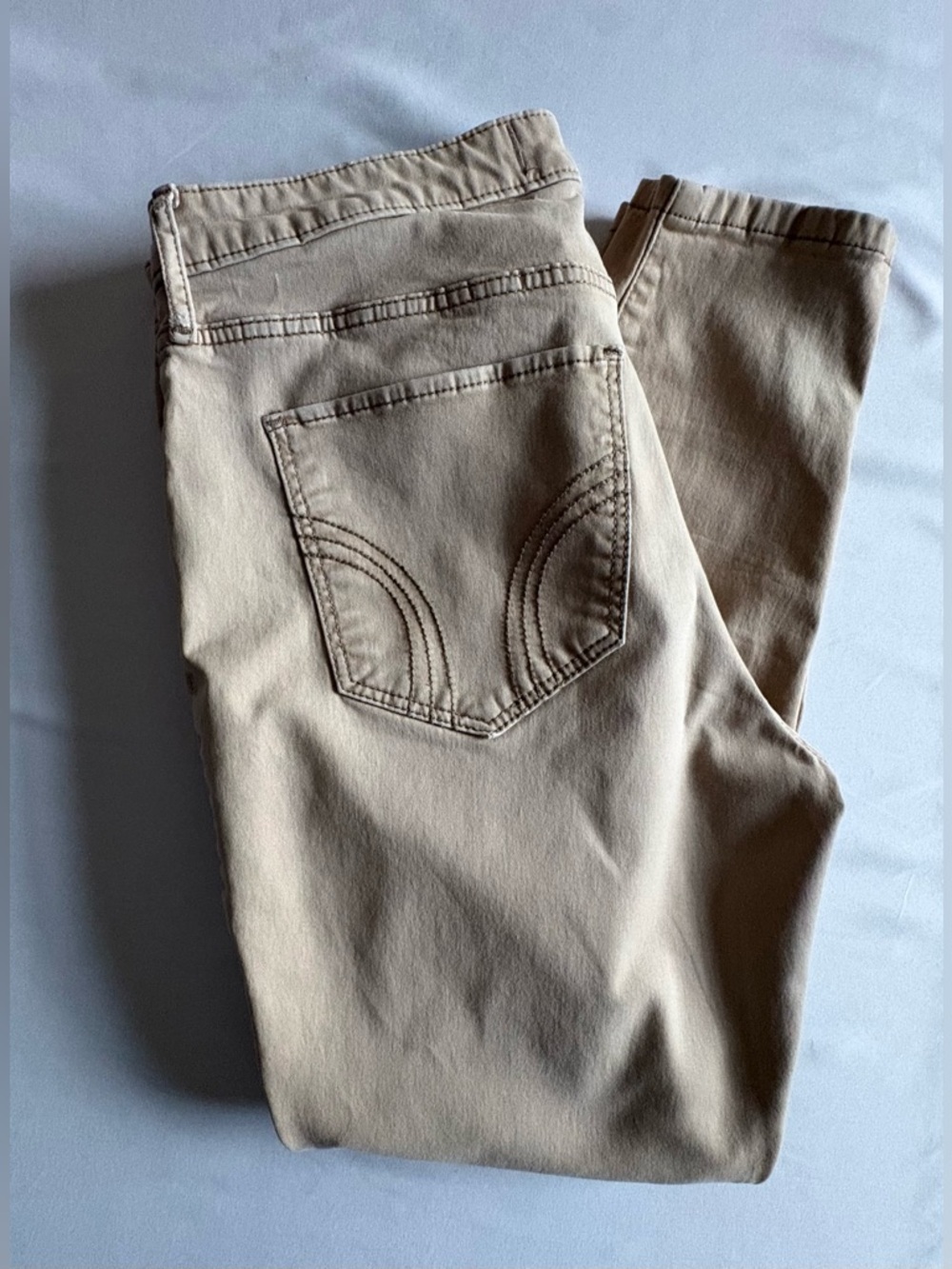 Hollister Women's Khaki Skinny Jeans